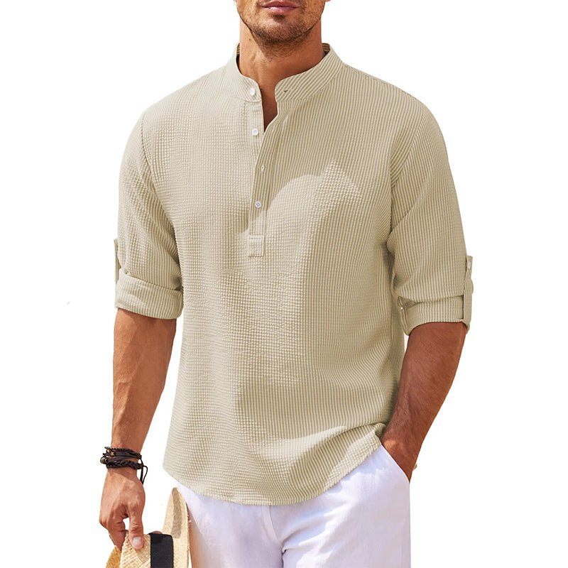 Tommy | Stylish and Comfortable Men's Henley Shirt