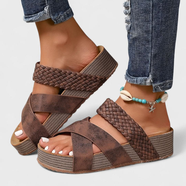 Rosetta - Orthopaedic Leather Sandals
