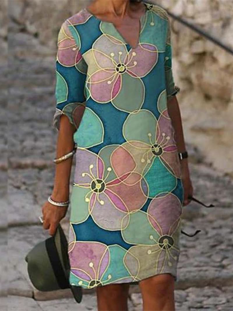 Karen™ - Floral Print Dress