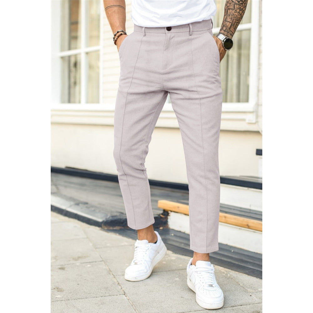 Richard | Men's Trousers with Slim and Tapered Fit