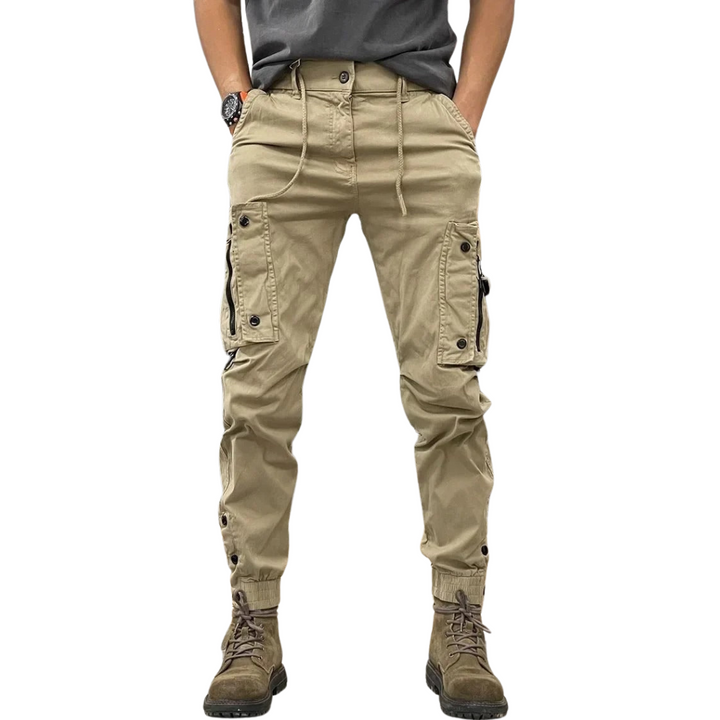 Marco | Stretch Cargo Pants with Pockets