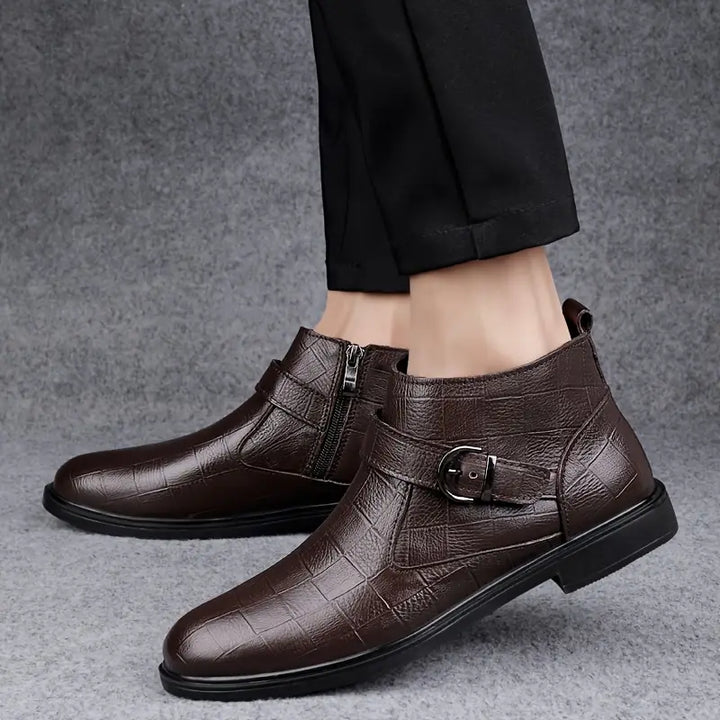 Philippe | Leather Ranger Boots for Men