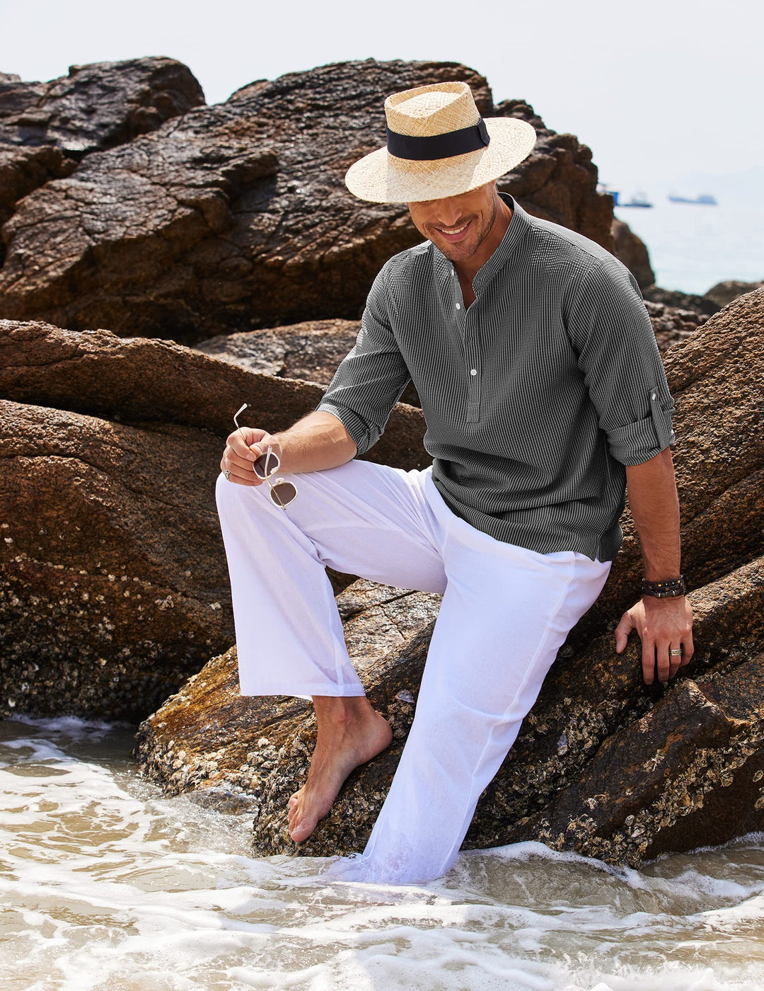 Tommy | Stylish and Comfortable Men's Henley Shirt
