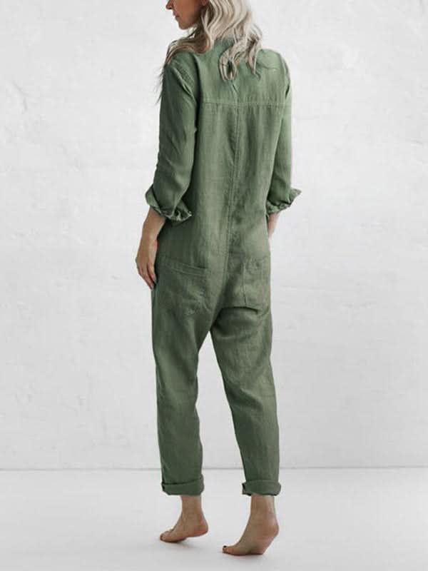 Rosa™ | Jumpsuit lange mouwen