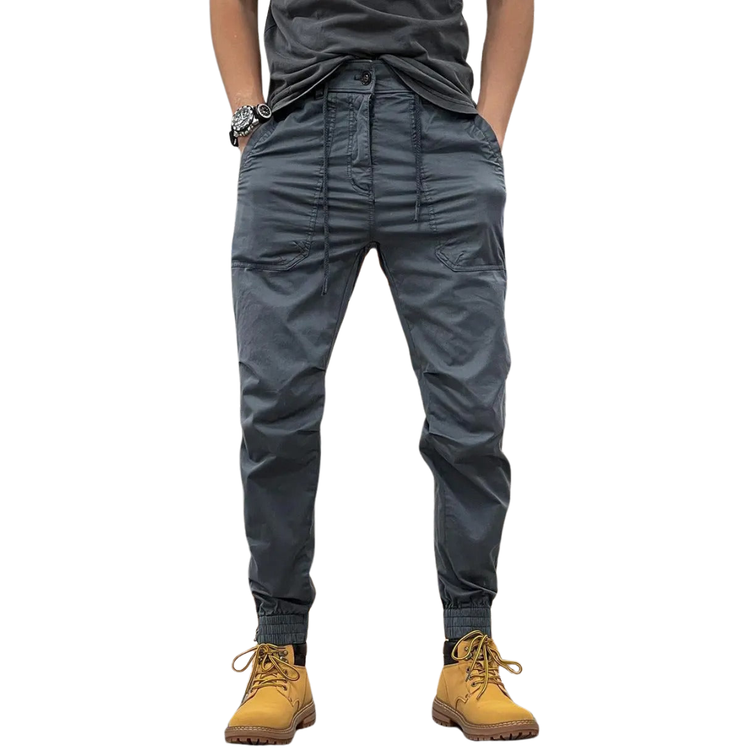 Marco | Stretch Cargo Pants with Pockets