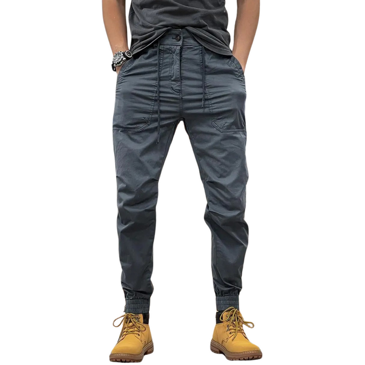Marco | Stretch Cargo Pants with Pockets