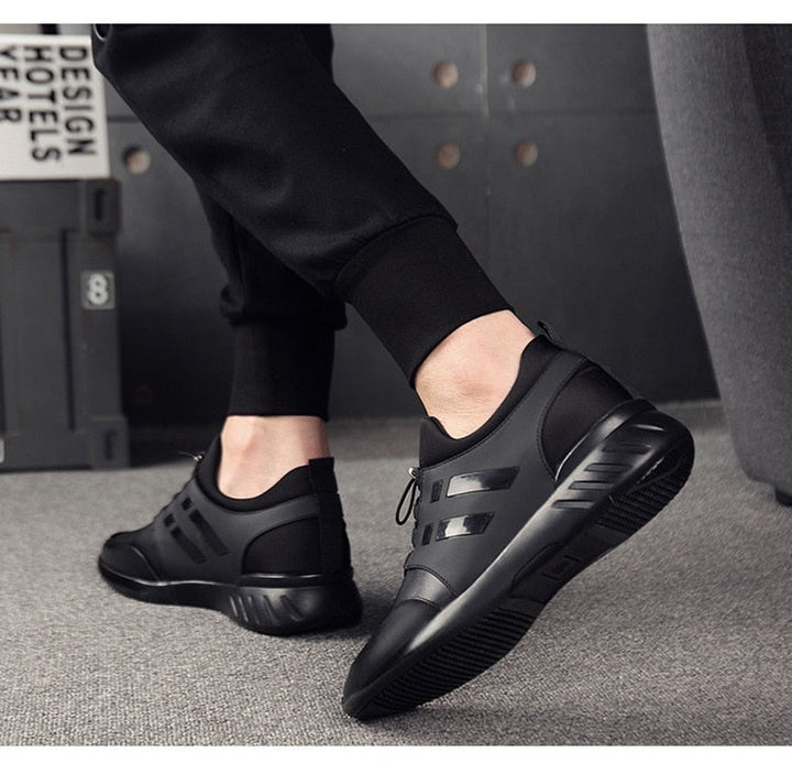 Kornelius | Men's Slip-On Sneakers with Elastic Laces