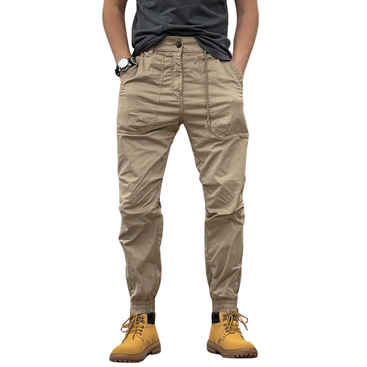 Marco | Stretch Cargo Pants with Pockets