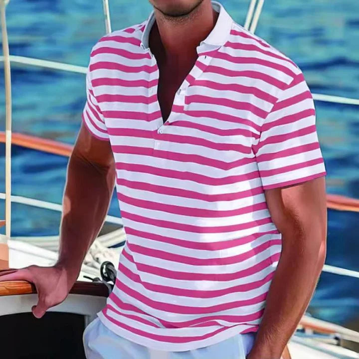 Morgan | Stylish and Comfortable Retro Polo Shirt
