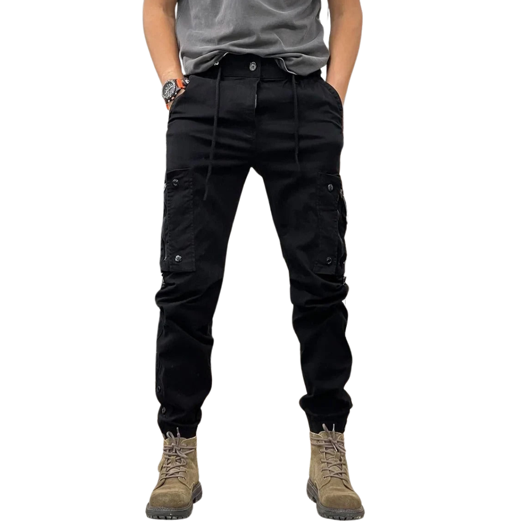 Marco | Stretch Cargo Pants with Pockets