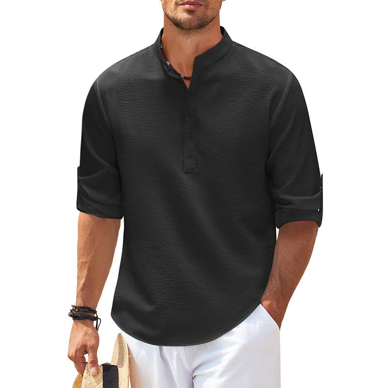 Tommy | Stylish and Comfortable Men's Henley Shirt