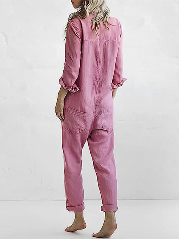 Rosa™ | Jumpsuit lange mouwen