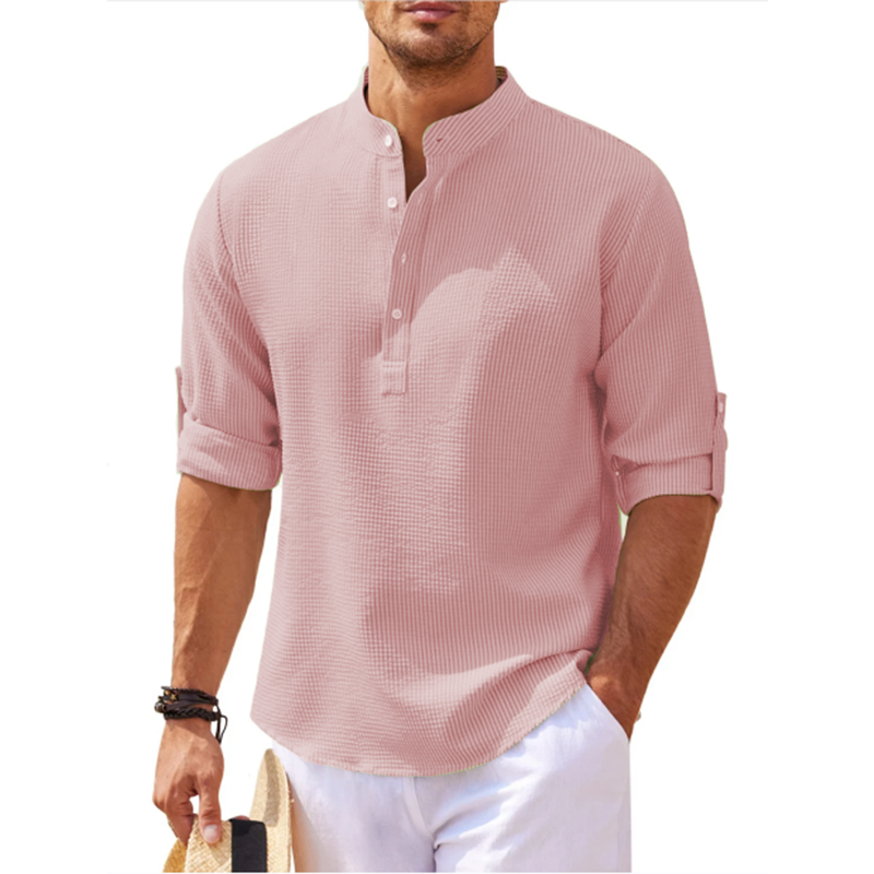 Tommy | Stylish and Comfortable Men's Henley Shirt