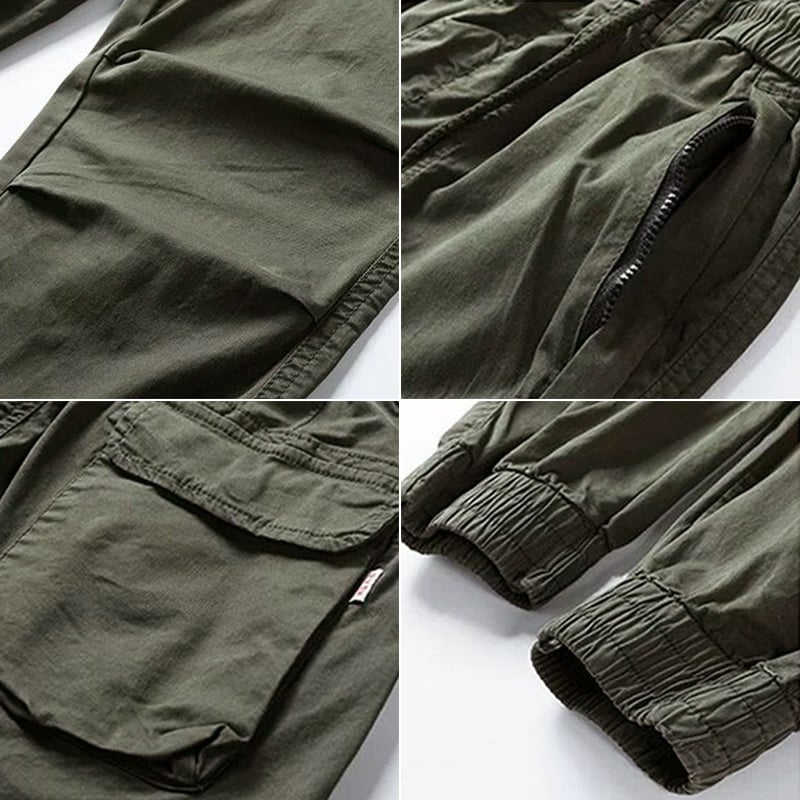 Marco | Stretch Cargo Pants with Pockets