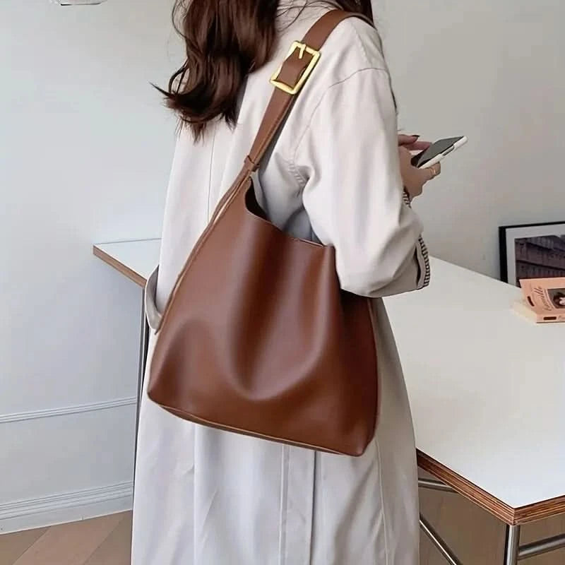 Ladies shoulder and crossbody minimalist bag