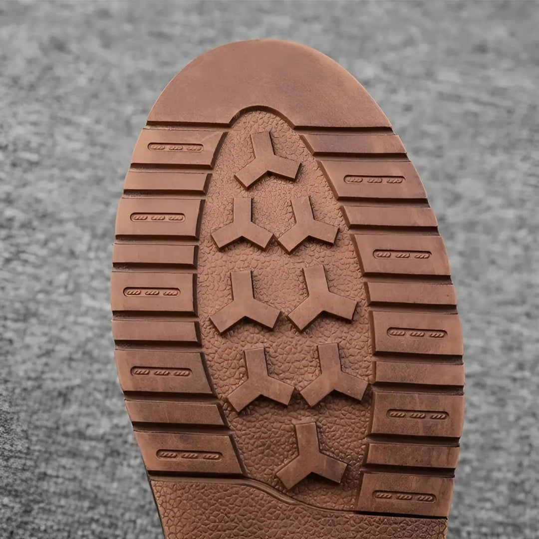 Steffen | Men's Leather Lace-Up Shoes for Winter