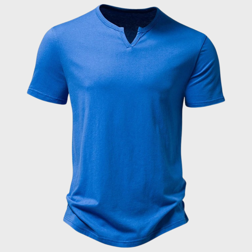 Gunnar | Casual Henley T-shirt with Buttons