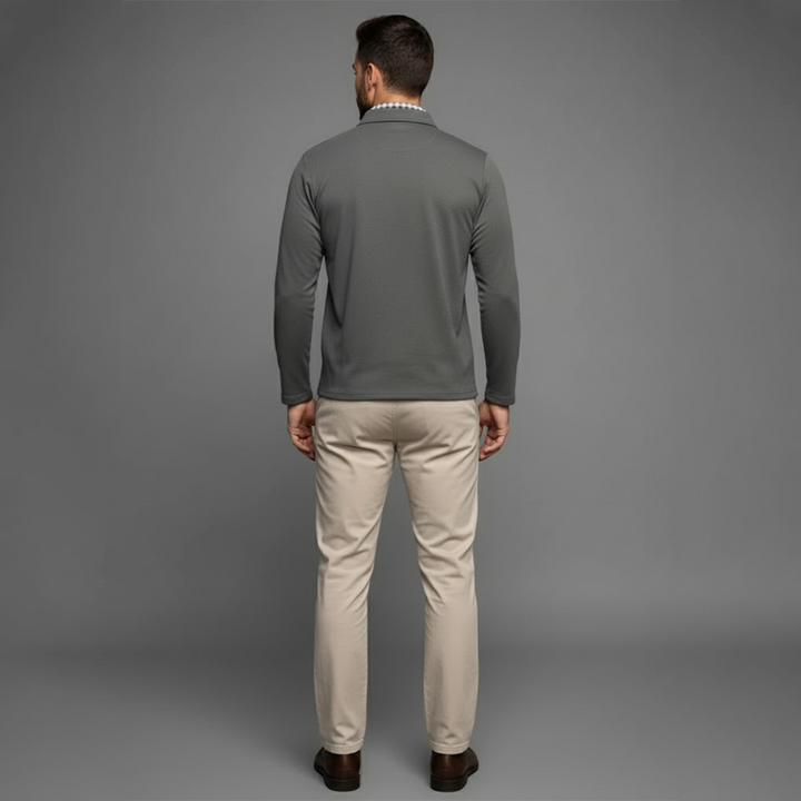 Ivan | Long-Sleeved Winter Polo Shirt