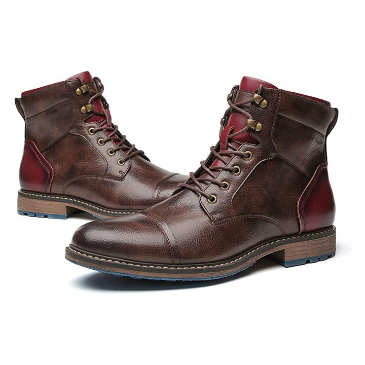 Lukas | Classic Oxford Leather Boots for Men