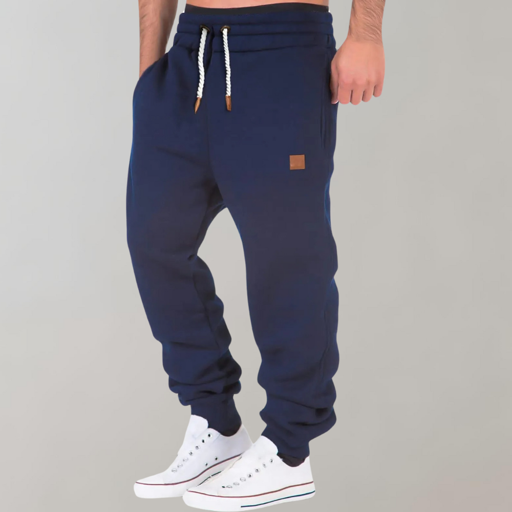 Niels | Casual Navy Blue Jogging Pants