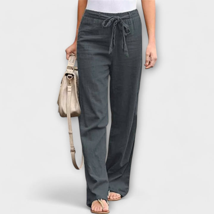 Lorena - Lightweight Linen Trousers