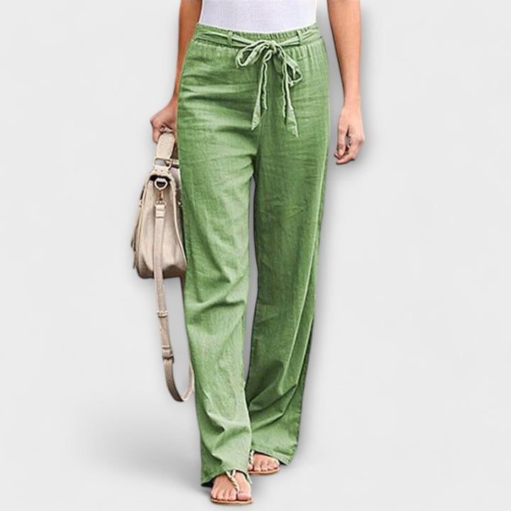 Lorena - Lightweight Linen Trousers
