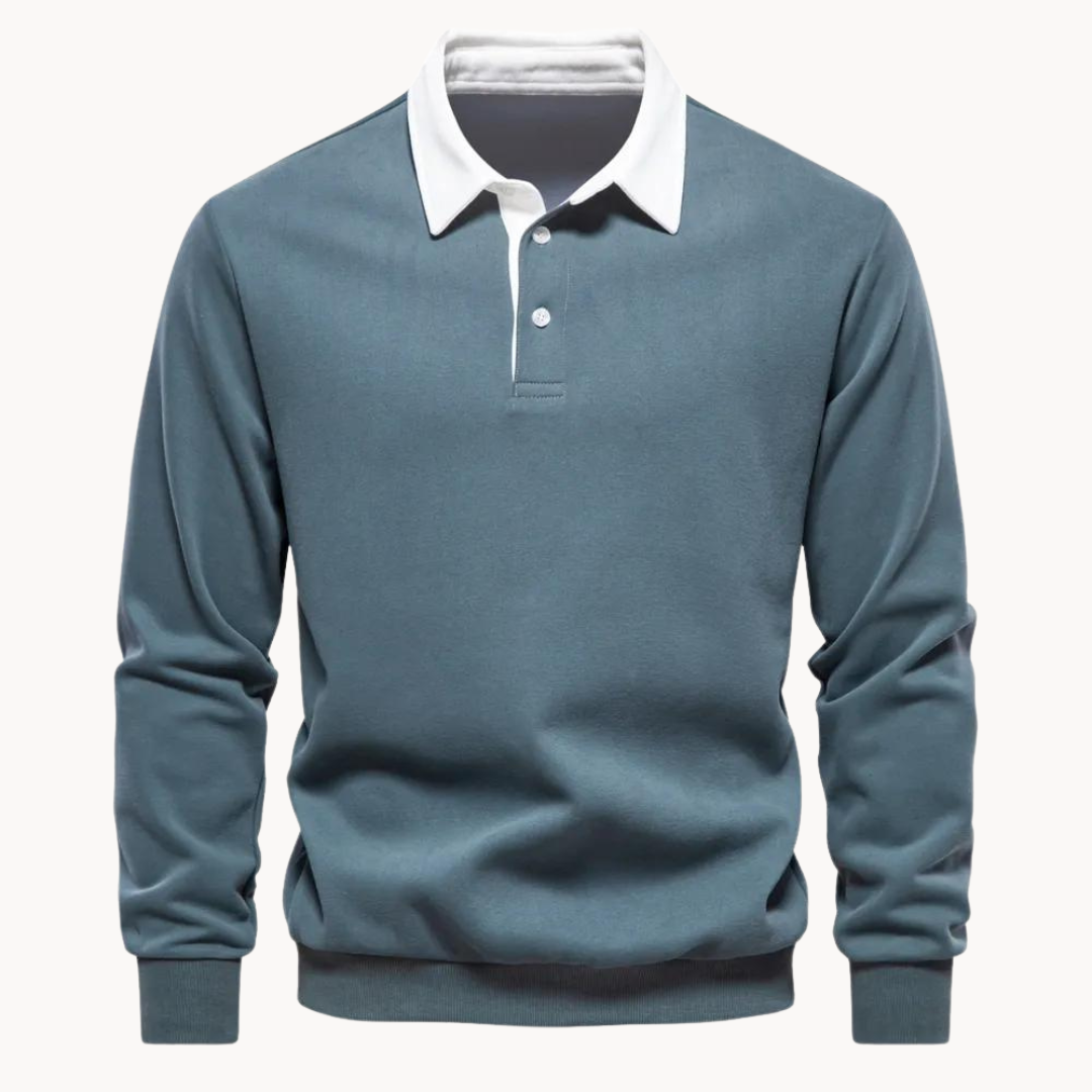 Martin | Men's Classic Polo Collar Polo Sweatshirt