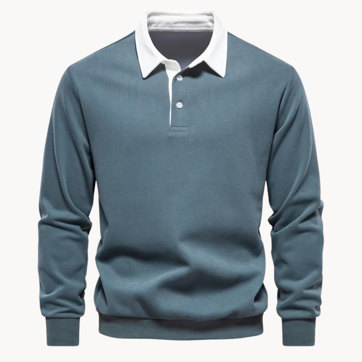 Martin | Men's Classic Polo Collar Polo Sweatshirt