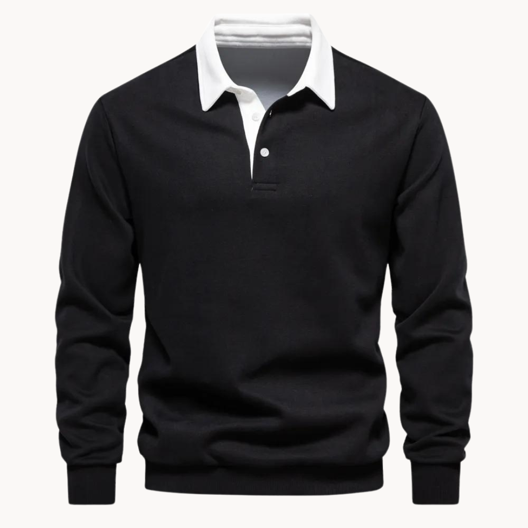 Martin | Men's Classic Polo Collar Polo Sweatshirt