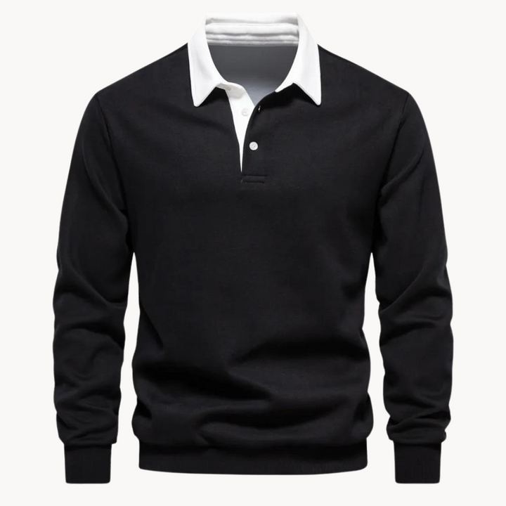 Martin | Men's Classic Polo Collar Polo Sweatshirt