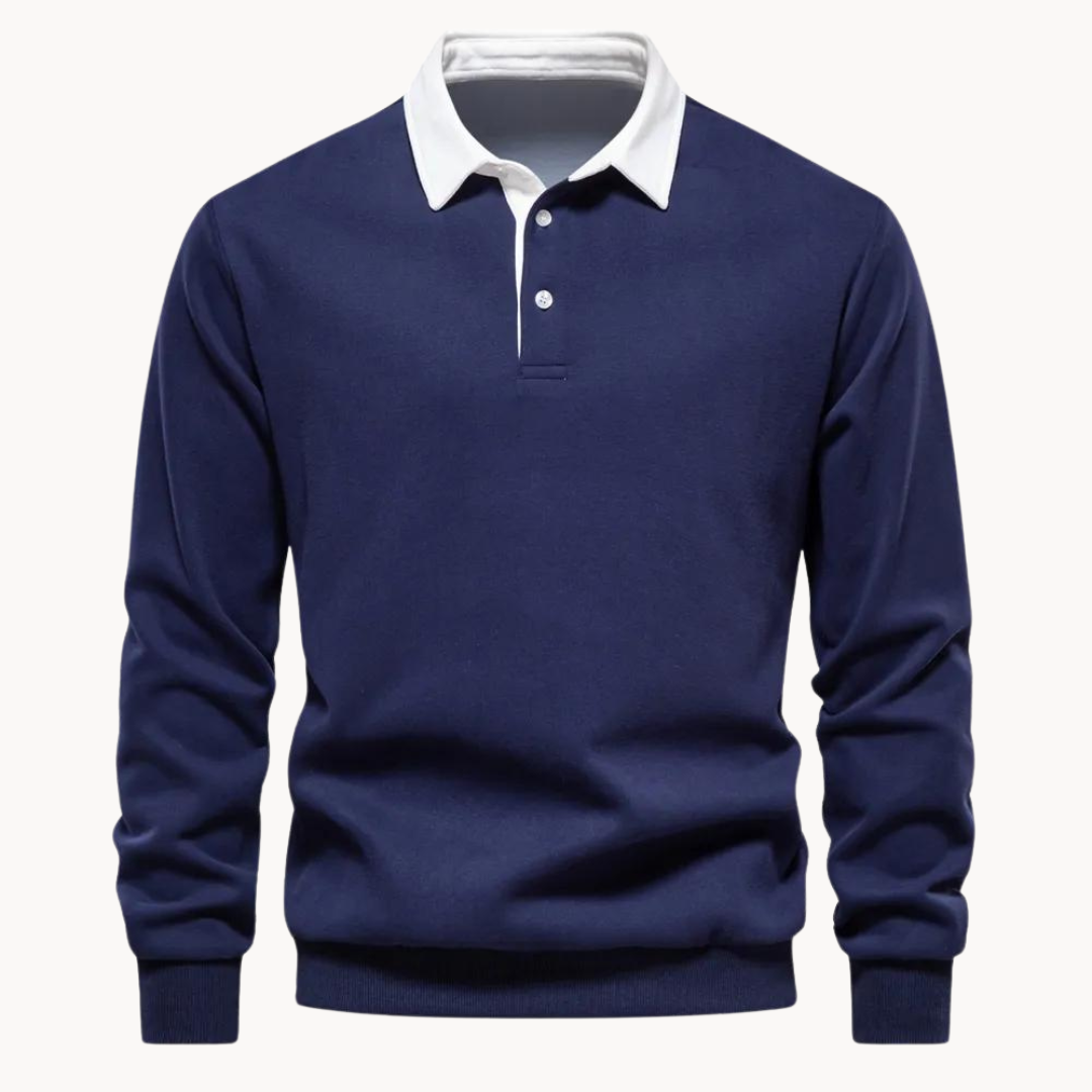 Martin | Men's Classic Polo Collar Polo Sweatshirt