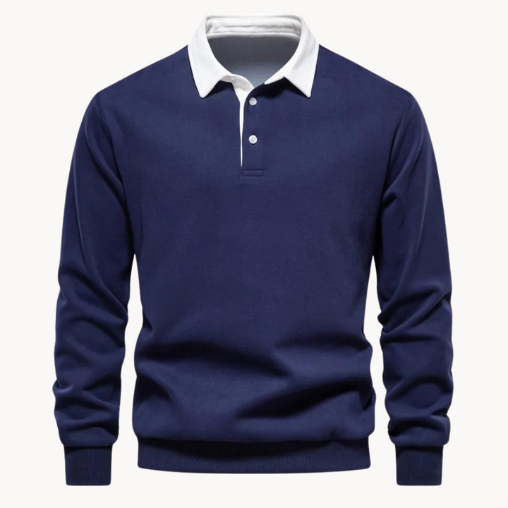 Martin | Men's Classic Polo Collar Polo Sweatshirt