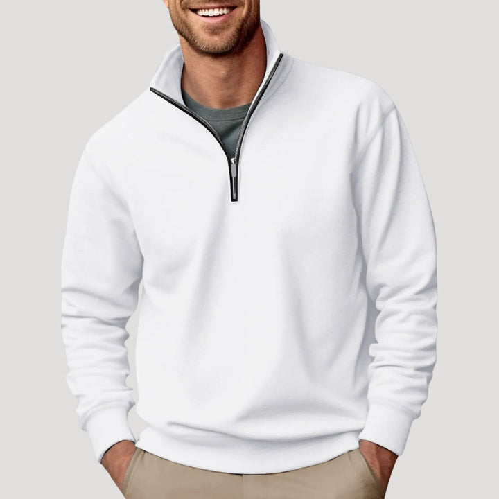 Johan | Men's Classic Zipper Long Sleeve Sweatshirt