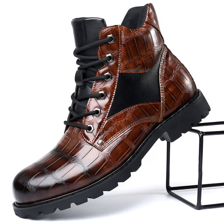 Guy | Crocodile Leather Boots