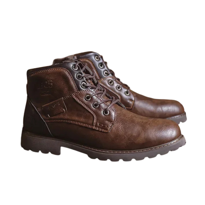 Michel | Men's casual boots in British style made of leather