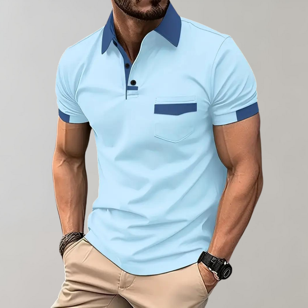Daniel | Casual and Elegant Polo with Short Sleeves