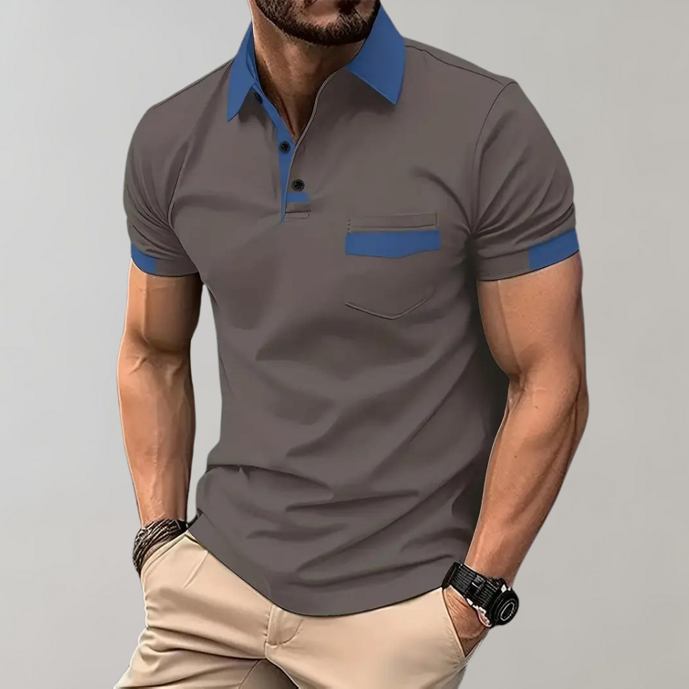 Daniel | Casual and Elegant Polo with Short Sleeves