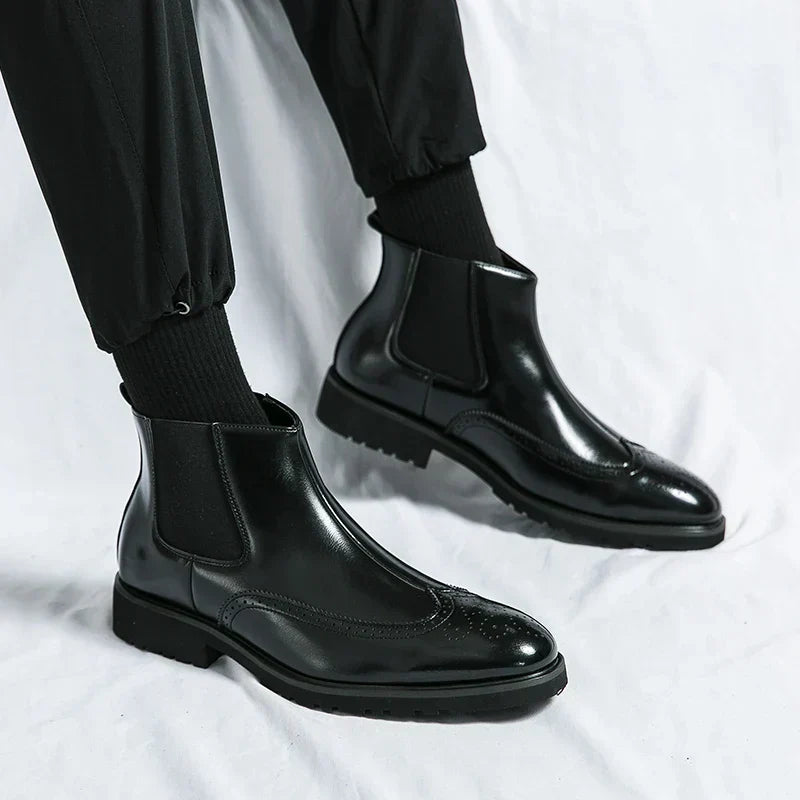 David | Chelsea Boots in Leather