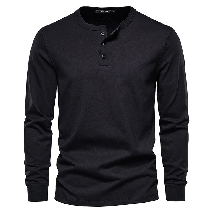 Lorenz | Stylish and Comfortable Long-Sleeve Henley Shirt