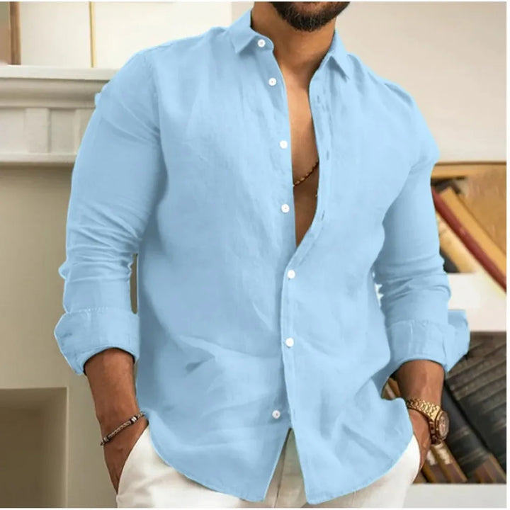 Carsten | Classic Men's Linen Shirt