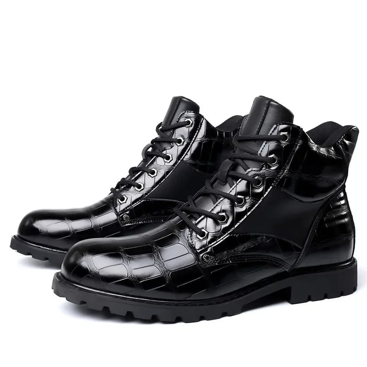 Guy | Crocodile Leather Boots