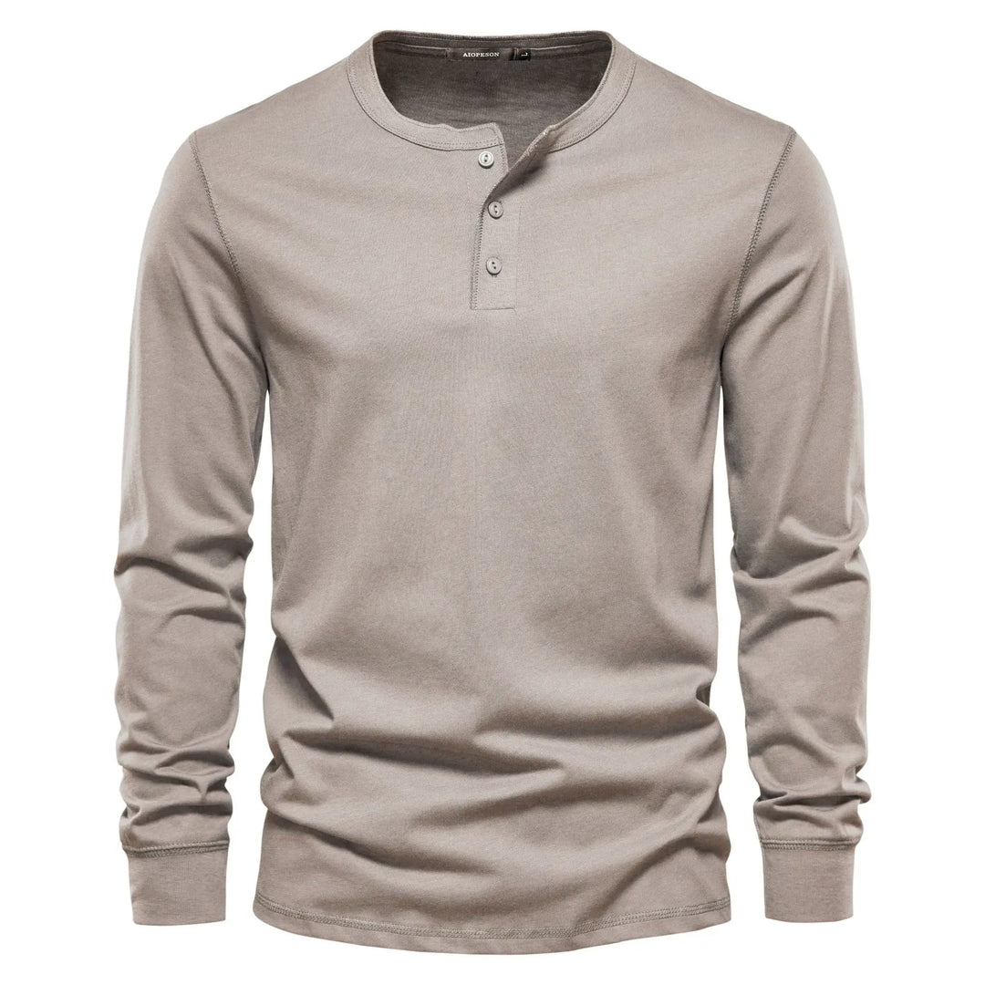 Lorenz | Stylish and Comfortable Long-Sleeve Henley Shirt