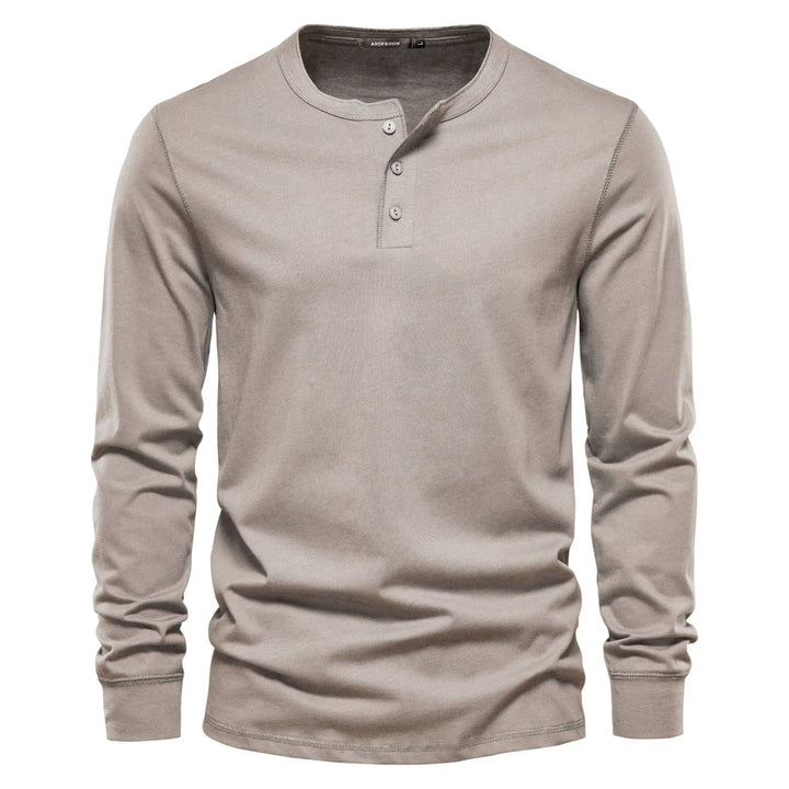 Lorenz | Stylish and Comfortable Long-Sleeve Henley Shirt