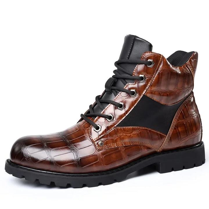 Guy | Crocodile Leather Boots
