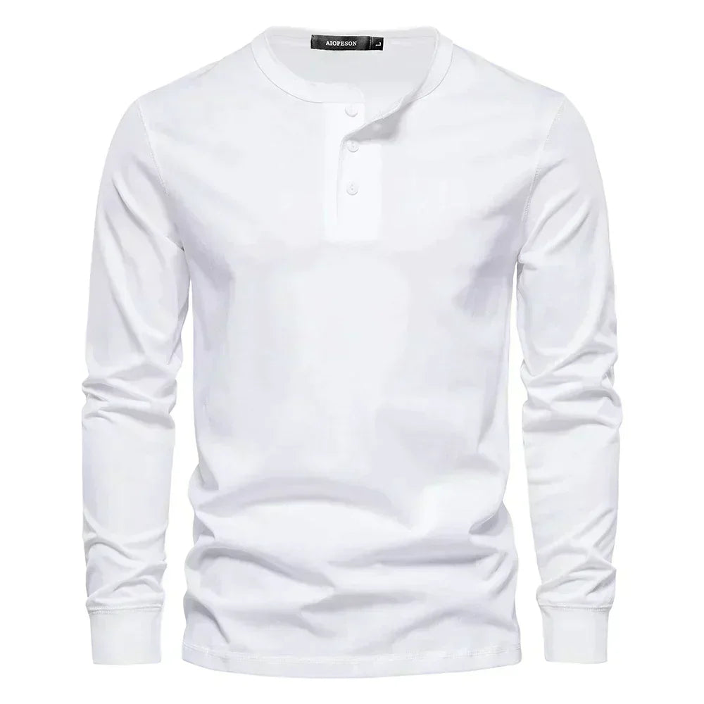 Lorenz | Stylish and Comfortable Long-Sleeve Henley Shirt