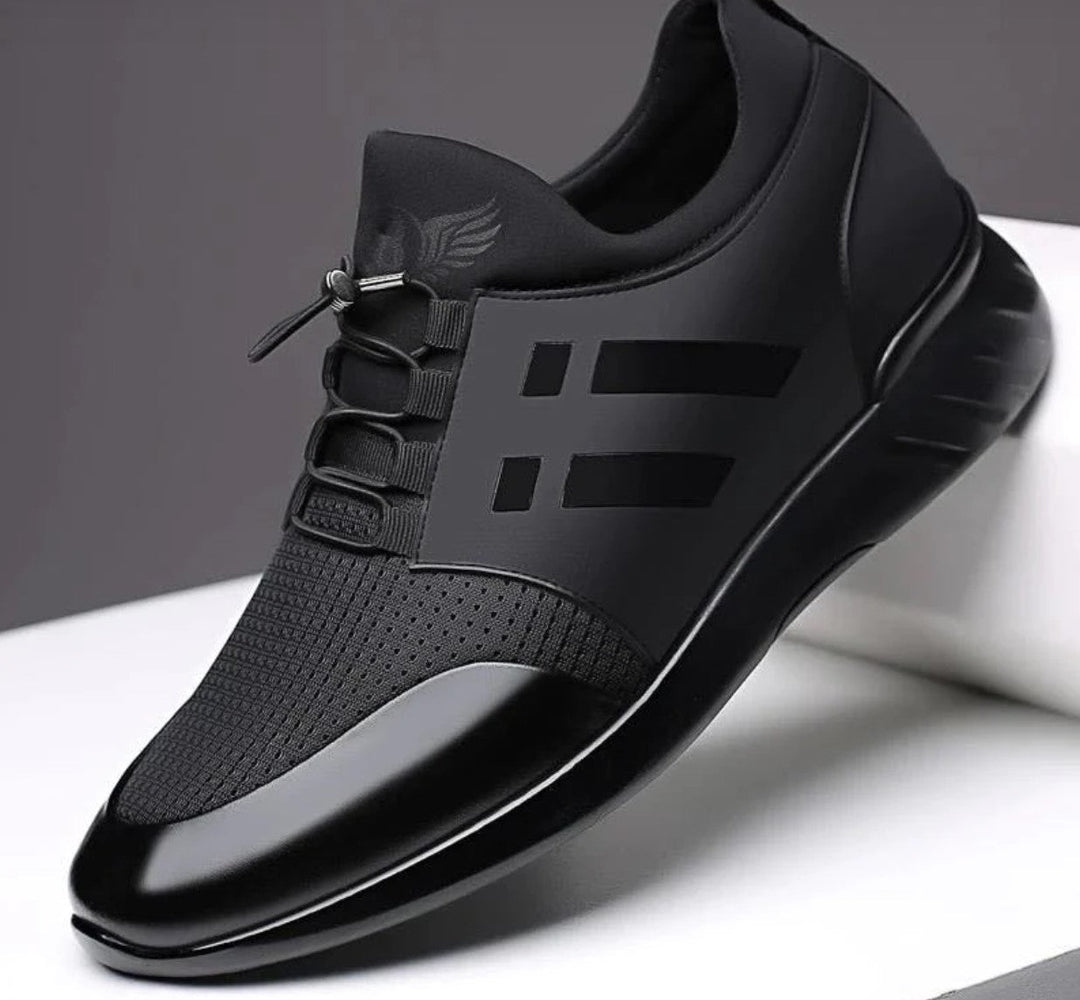 Kornelius | Men's Slip-On Sneakers with Elastic Laces