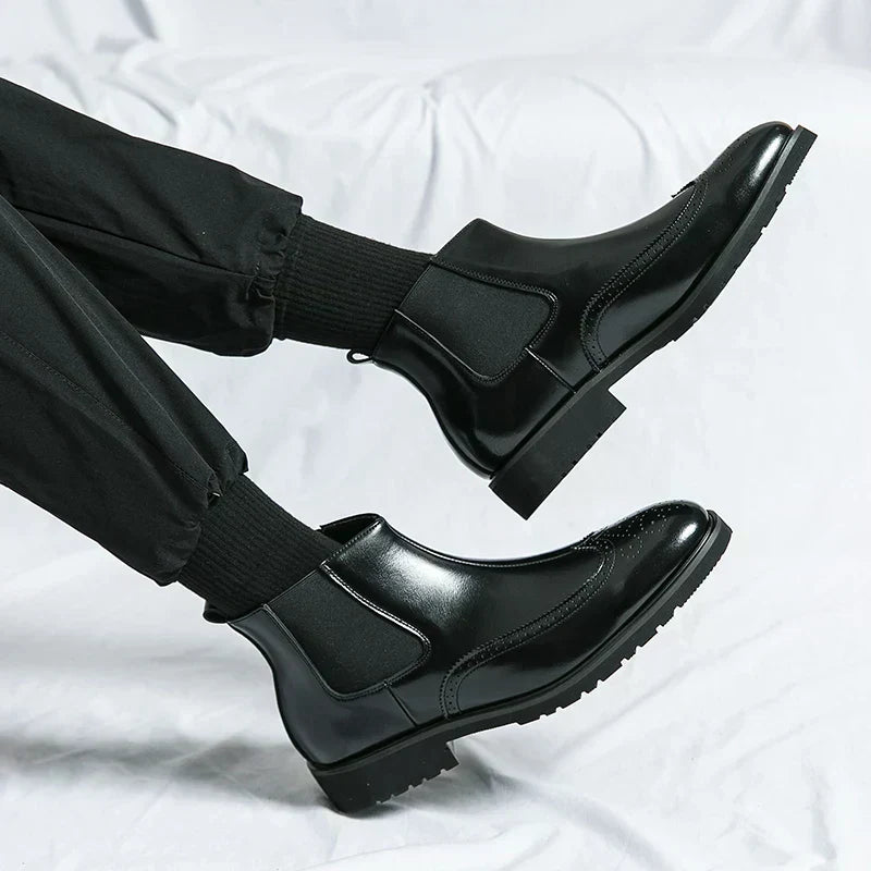 David | Chelsea Boots in Leather