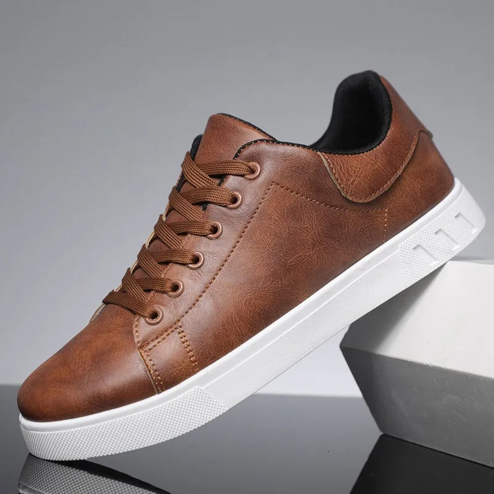 Lauge | Men's Sneakers with White Sole