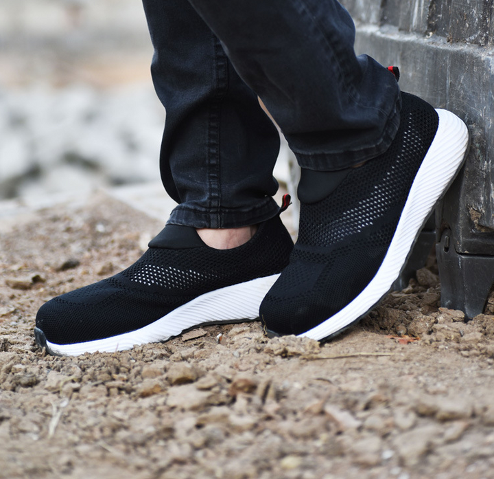 Steffen | Men's Sneakers with Textured Sole