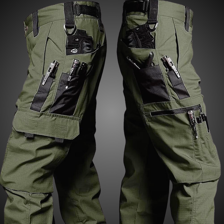 Knud | Men's Camo Cargo Pants with Multiple Pockets
